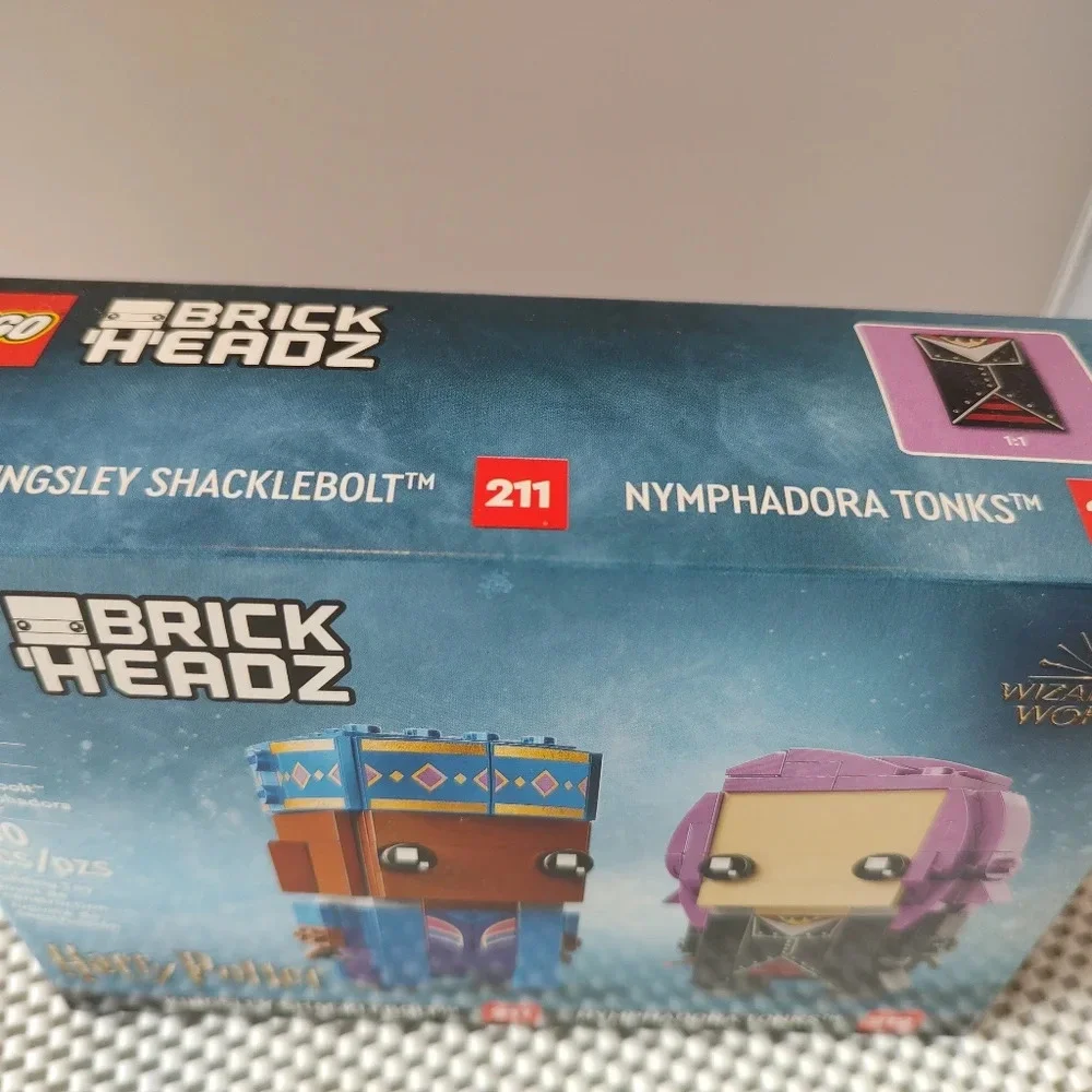 Lego BrickHeadz Kingsley Shacklebolt & Nymphadora Tonks 40618 Harry Potter